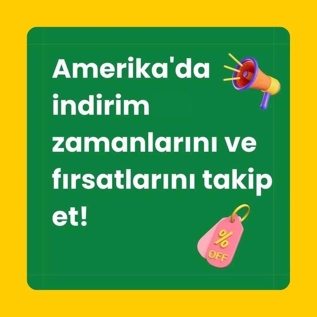 Amerika'daki tüm indirim ve fırsatların adresi!