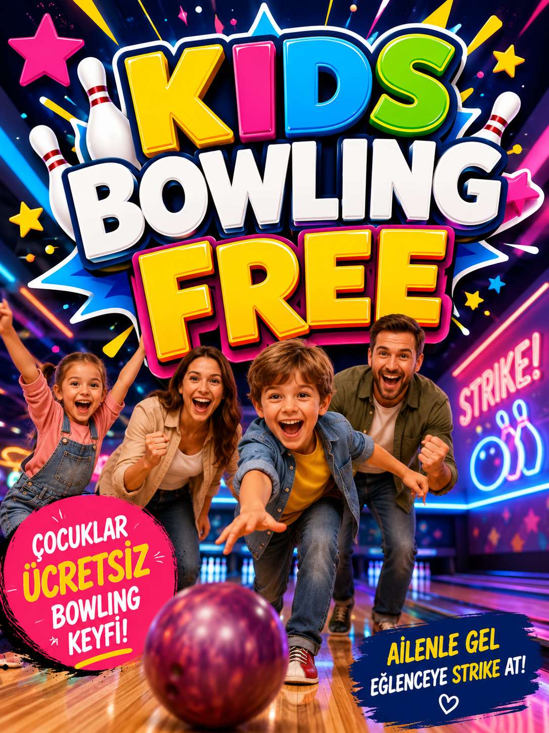 Kids Bowl Free Yaz Kampanyası