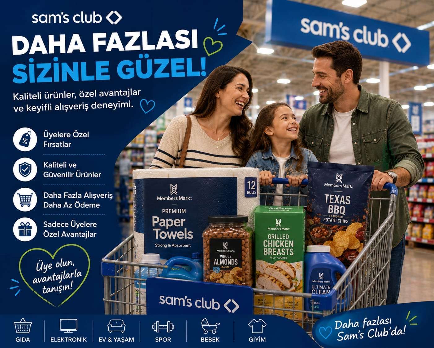 Sams Club üyelik indirimi 