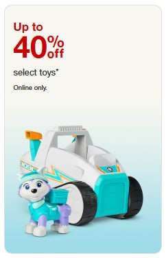 Target oyuncaklarda %40'a varan indirim