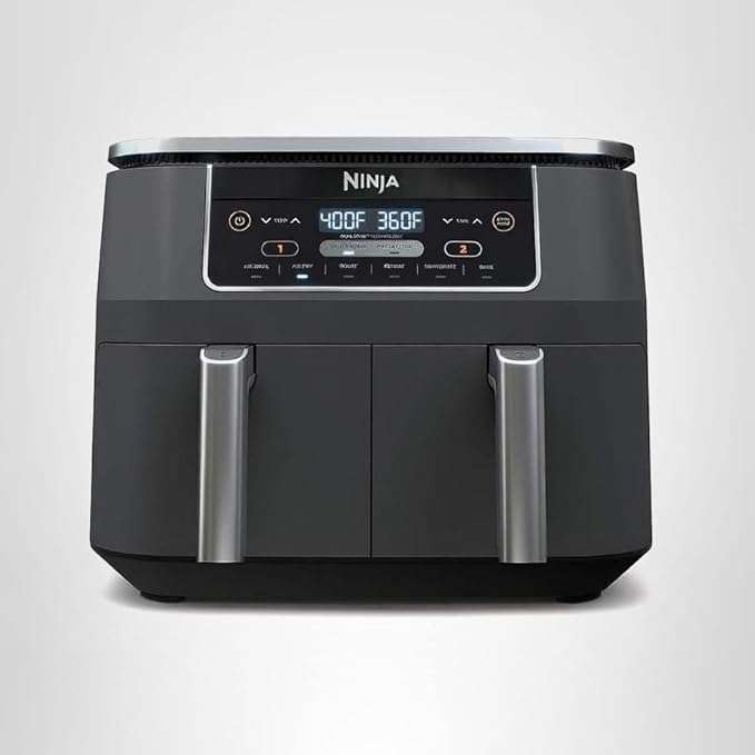84- Ninja Foodi DZ201 DualZone 6'sı 1 Arada Çift Hazneli Air Fryer