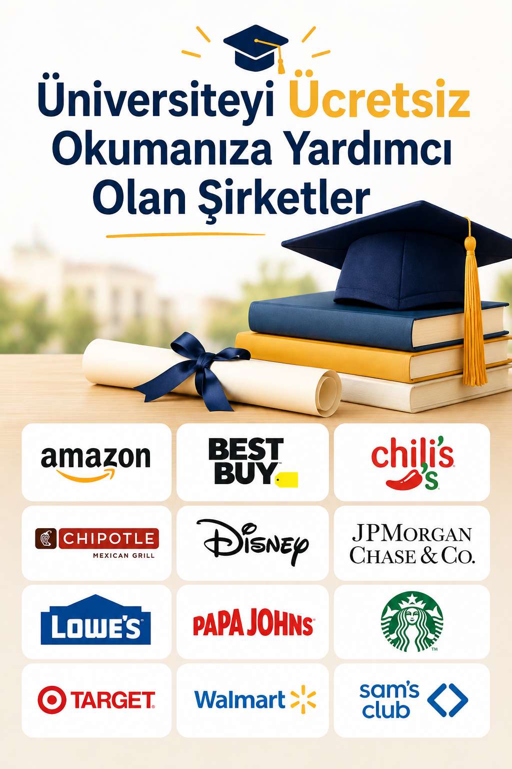 Üniversiteyi Ücretsiz Okumanıza Yardımcı Olan Şirketler