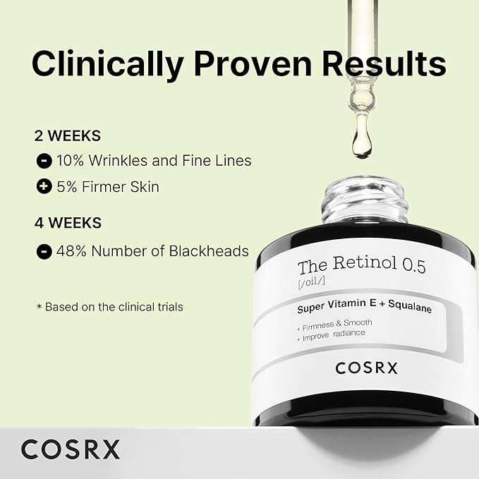 


                                                     COSRX Retinol Yağı ile genç ve sağlıklı bir cilde kavuşun