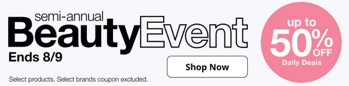 JCPenney güzellik ürünlerinde %50'ye varan indirim