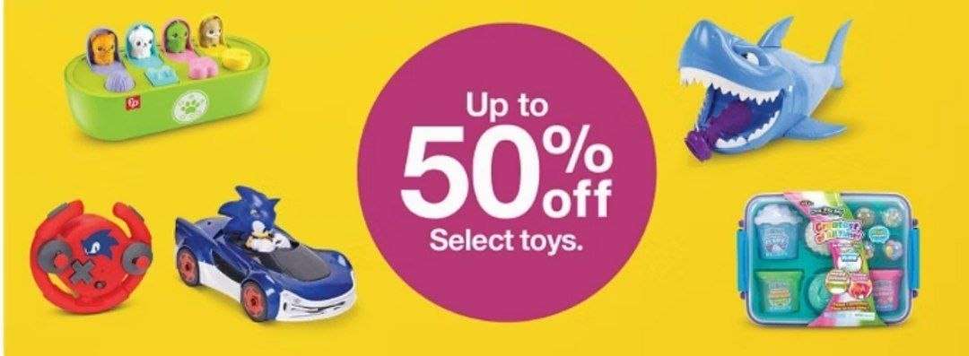 Target oyuncaklarda %50’ye varan indirim 