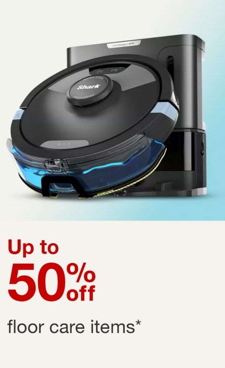 Target zemin temizliği ürünlerinde %50’ye varan indirim 