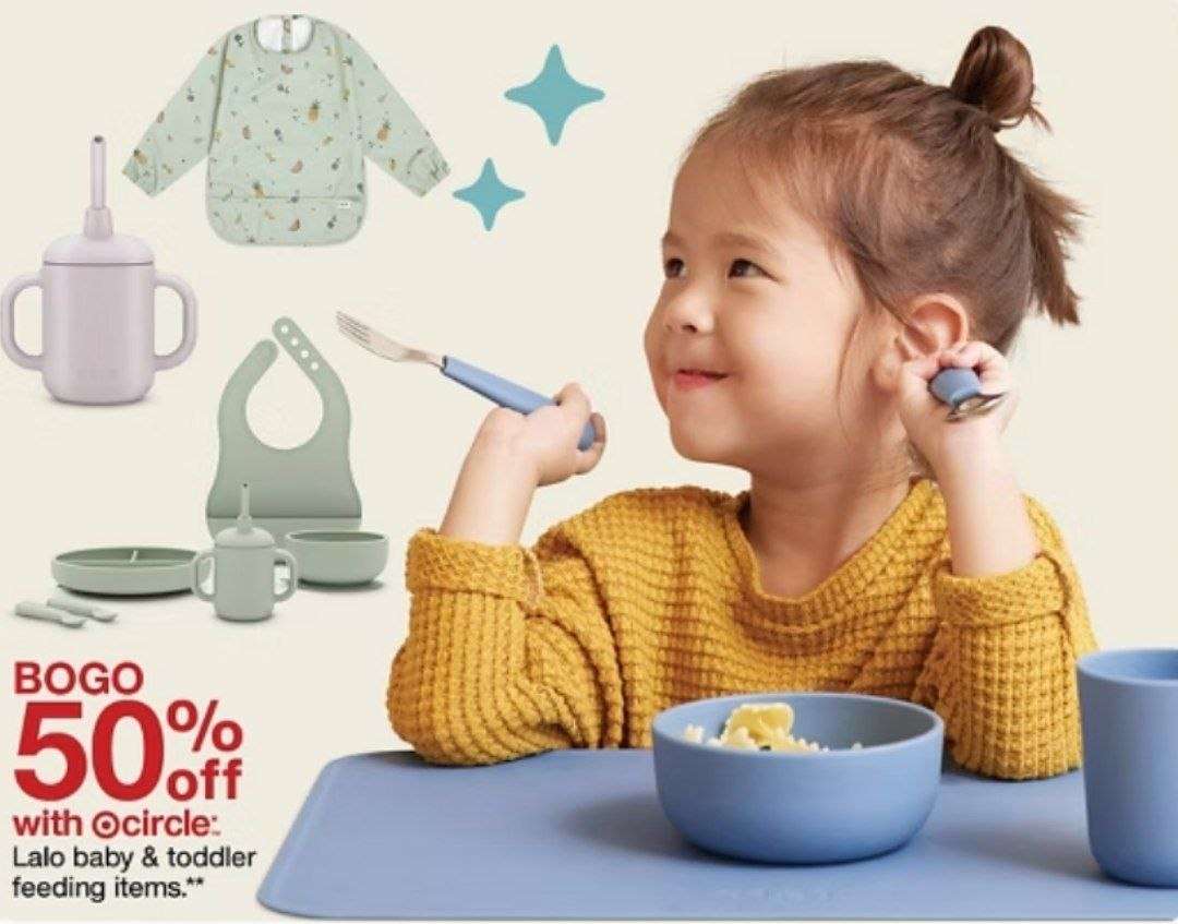 Target Lalo bebek beslenme ürünlerinde 1 alana 2. %50 indirim 