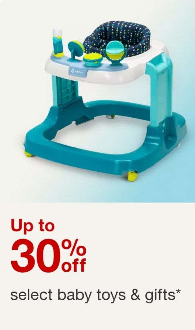Target bebek oyuncaklarında %30’a varan indirim 