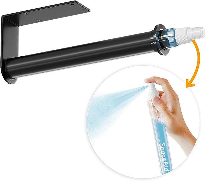 3- Kağıt Havlu Tutucu ve İçinde Sprey Şişesi Bulunan Ürün