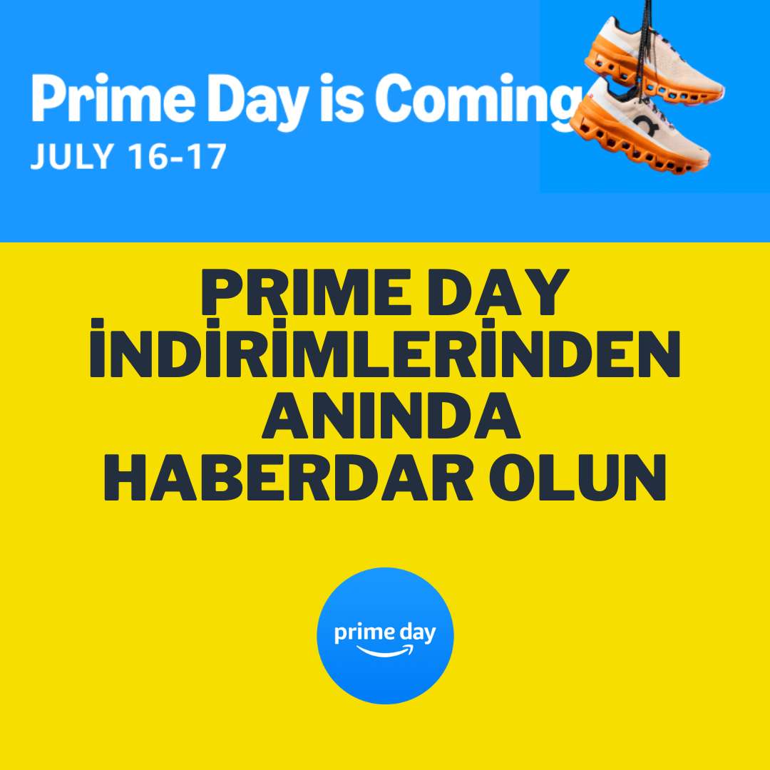 





                                                     Prime Day indirimleri, takip ettiğiniz markaların indirimlerini içeren özel e-postalarla size ulaşıyoruz.