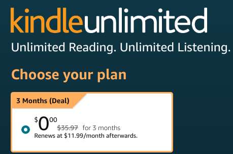 


                                                     Ücretsiz 3 aylık Amazon Kindle Unlimited aboneliği