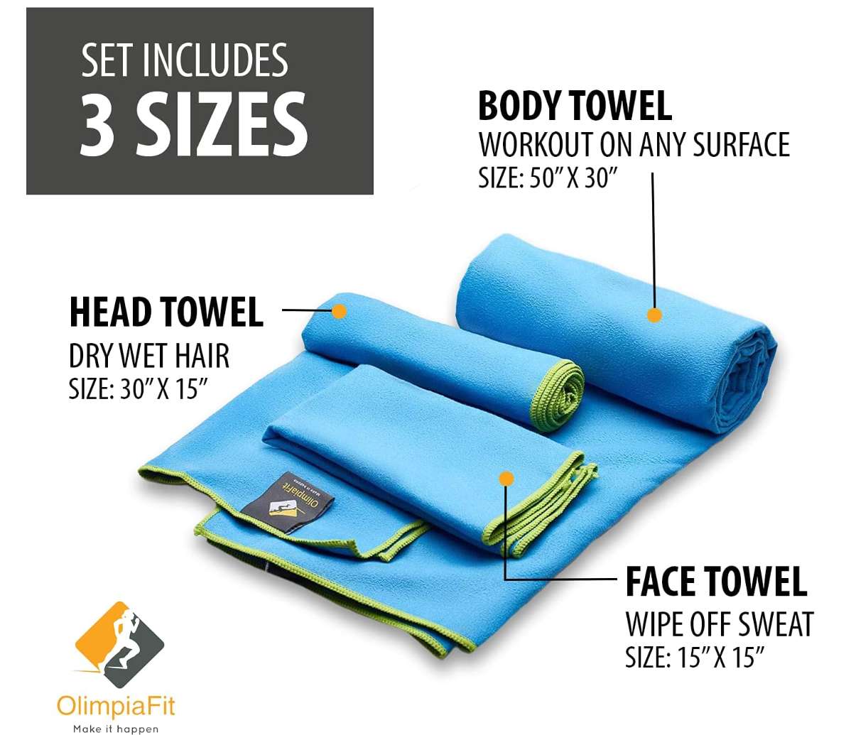 40- Hızlı Kuruyan Havlu Seti - OlimpiaFit