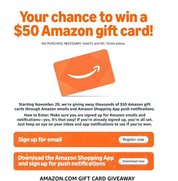 





                                                     Amazon Gift Card Çekilisi