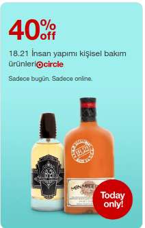 Target kişisel bakım ürünlerinde %40 indirim