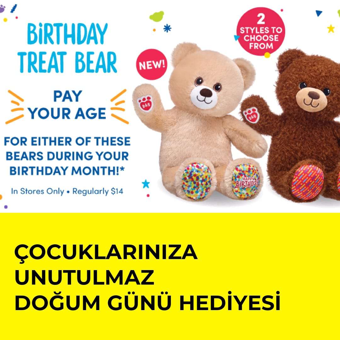 Çocuklarınıza unutulmaz doğum günü hediyesi