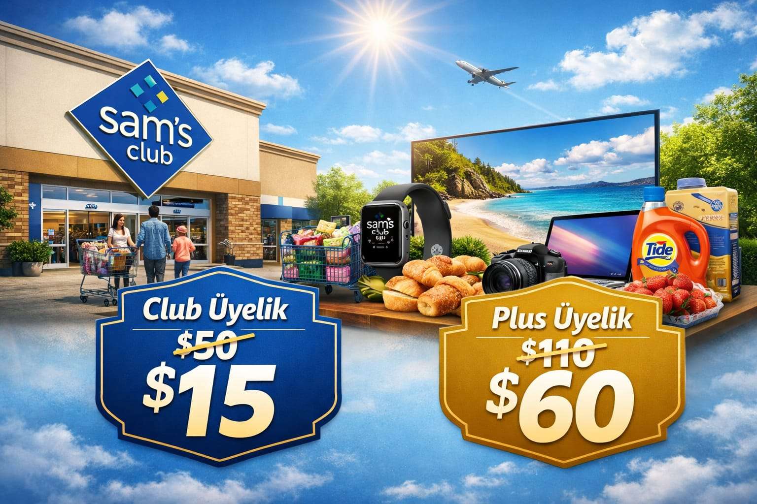 Sams Club üyelik indirimi 